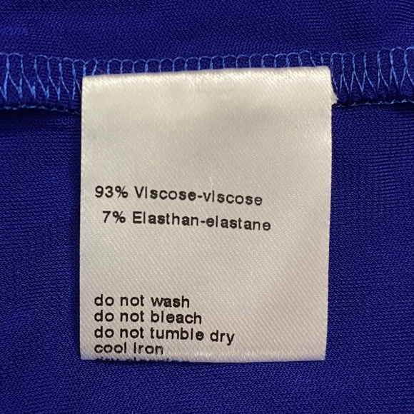 Akris Blue Slip Dress Adjustable Spaghetti Straps Mini Length Scoop Neck 6 - Picture 4 of 15